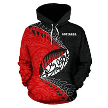 Load image into Gallery viewer, Aotearoa Rugby Fern Hoodie