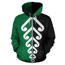 Load image into Gallery viewer, Koru Fern New Zealand Zip Up Hoodie 