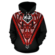 Load image into Gallery viewer, Born New Zealand Hoodie - Polynesian Tattoo  by ByDesignByus for Men and Women