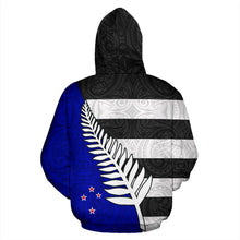 Load image into Gallery viewer, Aotearoa - New Zealand Silver Fern Pattern Maori back