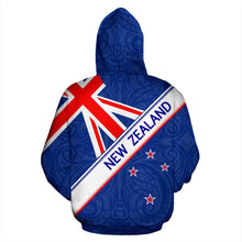 Load image into Gallery viewer, New Zealand Hoodie National Flag Redesign