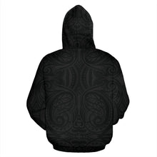 Load image into Gallery viewer, Maori New Zealand Flag Design  Zip Up Hoodie