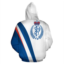 Load image into Gallery viewer, New Zealand Police Hoodie White by ByDesignByus.online