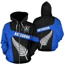 Load image into Gallery viewer, Aotearoa Cricket Zip Up Hoodie