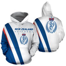 Load image into Gallery viewer, New Zealand Police Hoodie White by ByDesignByus.online