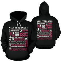 Load image into Gallery viewer, Perfect Things About New Zealander  Hoodie by ByDesignByus for Men and Women