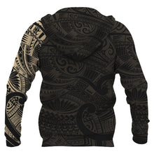 Load image into Gallery viewer, Maori Tattoo Style All Over Print Hoodie Golden Version