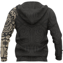 Load image into Gallery viewer, Maori Tangaroa Tattoo New Zealand Hoodie by ByDesignByus for Men and Women